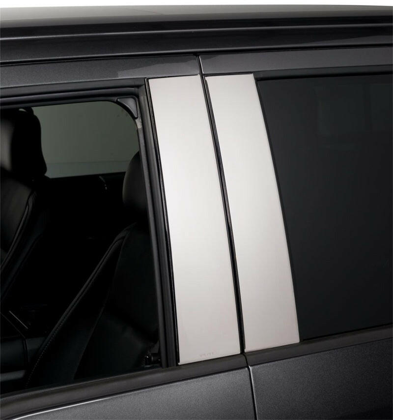 Putco 17-20 Ford SuperDuty - Crew Cab / SuperCab - w/o Keypad Stainless Steel Pillar Posts Classic Exterior Trim Putco