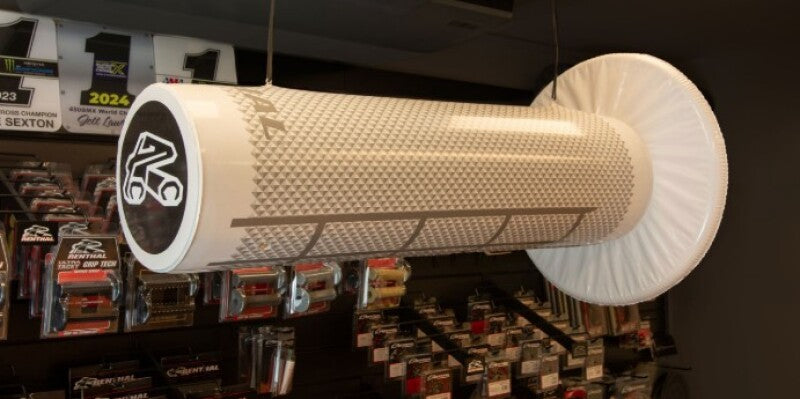 Renthal Inflatable Lock -On Grip POP Displays Renthal