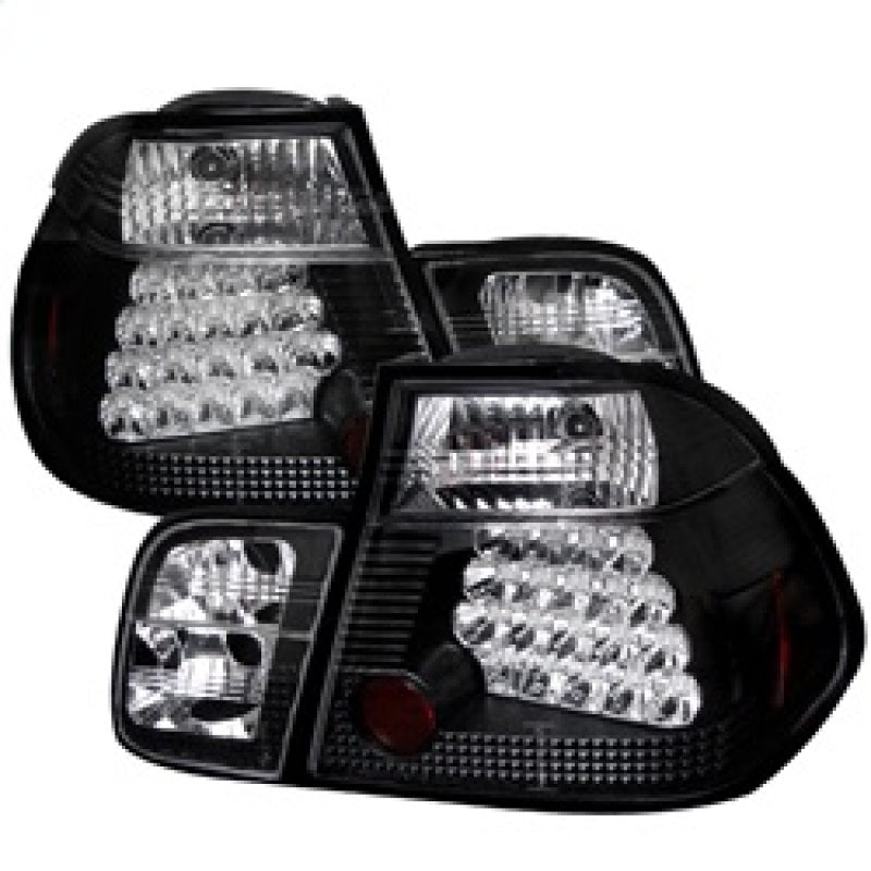 Spyder BMW E46 3-Series 99-01 4Dr LED Tail Lights Black ALT-YD-BE4699-4D-LED-BK Tail Lights SPYDER