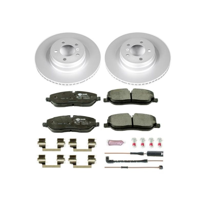 Power Stop 06-09 Land Rover Range Rover Front Euro-Stop Brake Kit Brake Kits - OE PowerStop
