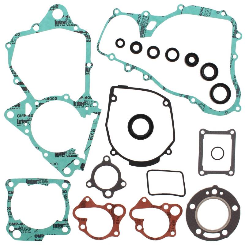 Vertex Gaskets 1986 Honda CR125R Complete Gasket Kit w/ Oil Seals Engine Hardware Vertex Pistons