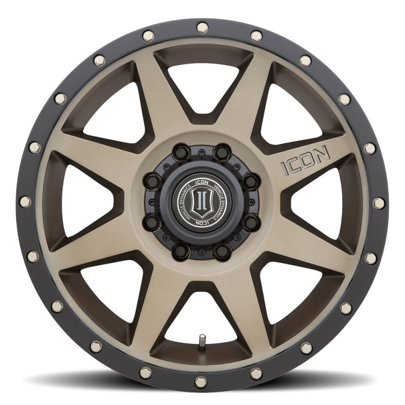 ICON Rebound 20x9 8x6.5in 12mm Offset 5.5in BS Bronze Wheel Wheels - Cast ICON