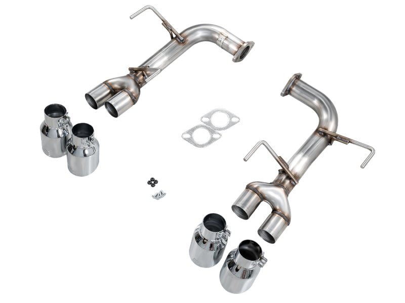 AWE Tuning 22-25 Subaru VB WRX Track Edition Axle-Back Exhaust - Chrome Silver Tips Axle Back AWE Tuning