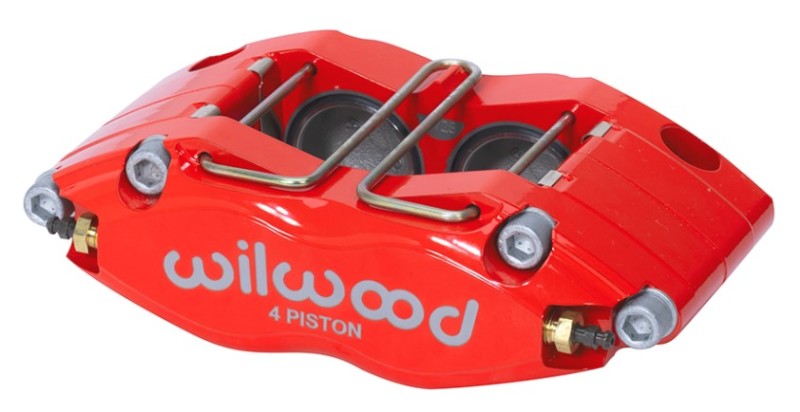 Wilwood Caliper- DPR-DS - Red 1.62in Piston 0.810in Rotor - Dust Seal Brake Calipers - Perf Wilwood