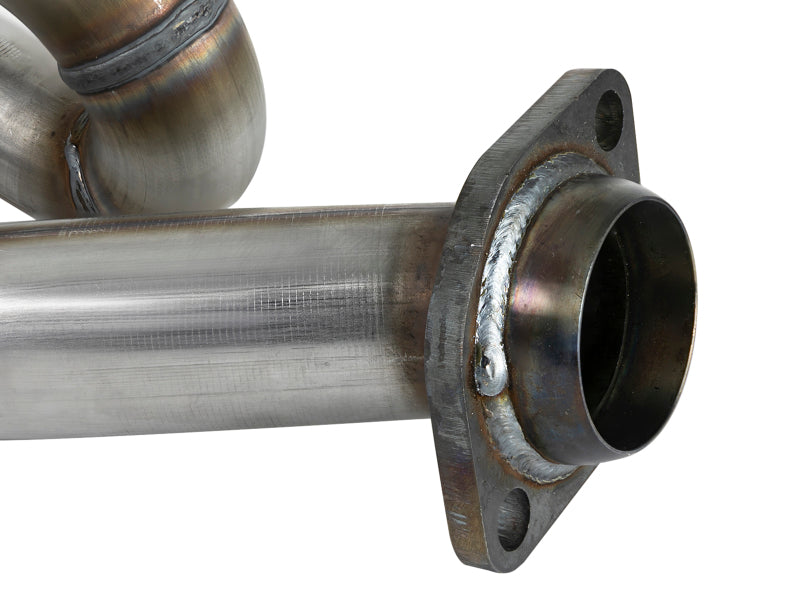 aFe POWER Twisted Steel Loop Relocation Pipe 2018 Jeep Wrangler (JL) V6-3.6L X Pipes aFe