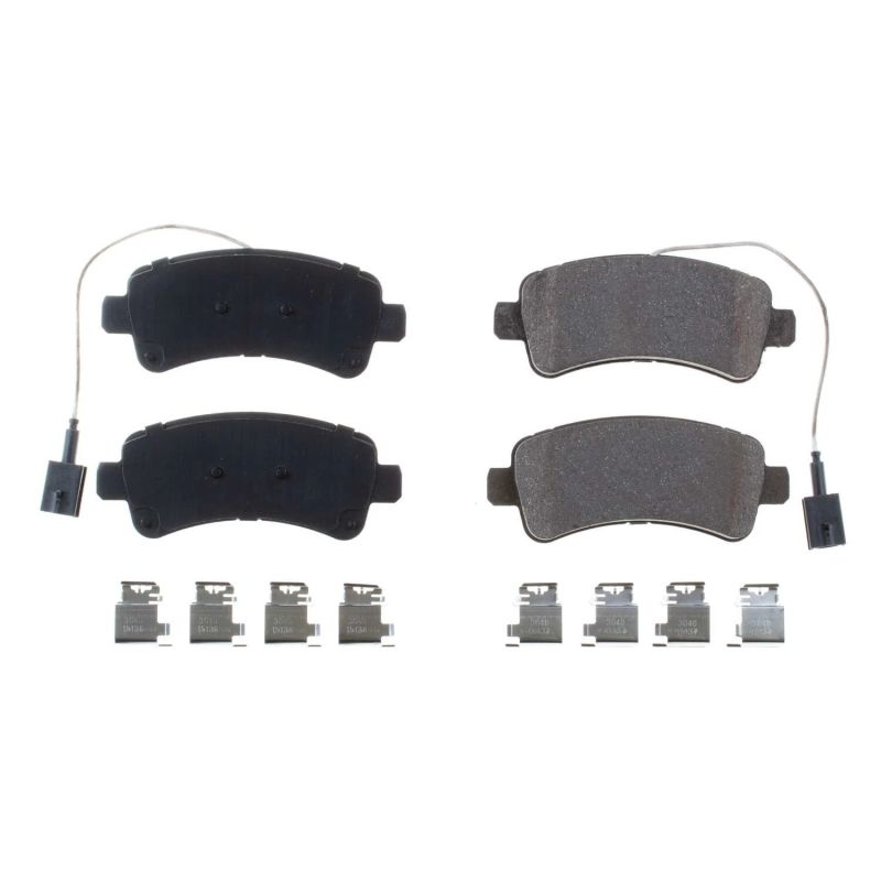 Power Stop 2019 Ram ProMaster 1500 Rear Z17 Evolution Ceramic Brake Pads w/Hardware Brake Pads - OE PowerStop