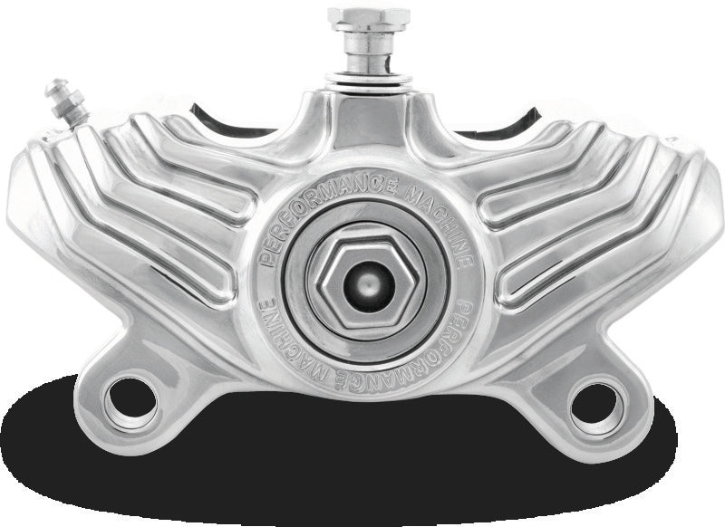 Performance Machine Caliper 125x4R Vintage - Chrome Brake Calipers - Perf Performance Machine
