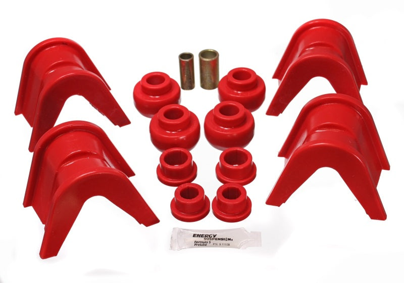 Energy Suspension Fd C-Bush 2 Deg. - Red Bushing Kits Energy Suspension