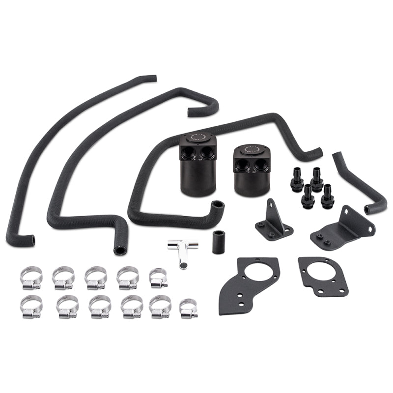 Mishimoto 07-09 Nissan 350Z PCV-Side Catch Can Kit Oil Catch Cans Mishimoto