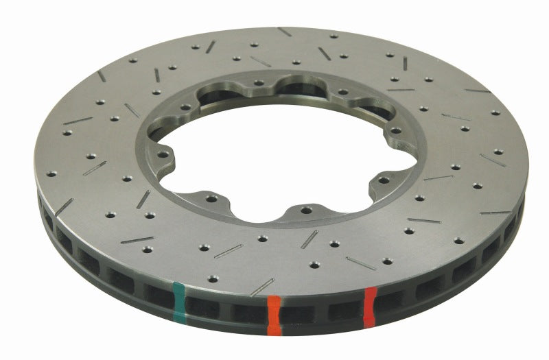DBA 2009+ AC MK VI 6.2/6.2 Supercharged Drilled & Slotted 5000 Series XS Rotor Brake Rotors - 2 Piece DBA