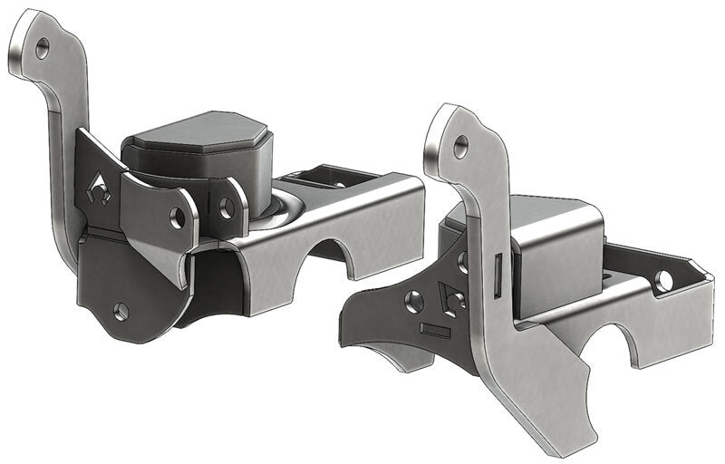 Artec Industries 93-06 Jeep Wrangler TJ Lj Coil / Lca Combo Brackets Front Axle - Cam Slot Brackets Artec Industries