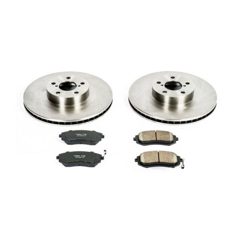 Power Stop 05-06 Saab 9-2X Front Autospecialty Brake Kit Brake Kits - OE PowerStop