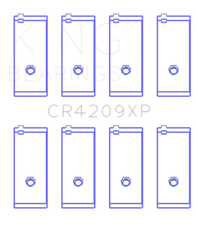 King Engine Bearings Toyota 3SGTE (Size STDX) Performance Rod Bearing Set Bearings King Engine Bearings