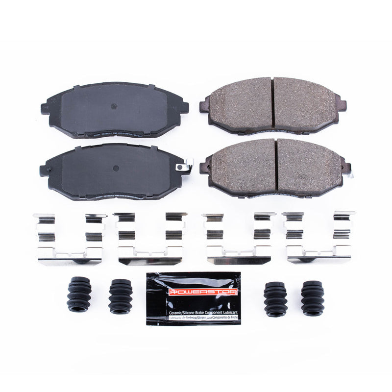 Power Stop 04-06 Chevrolet Epica Front Z23 Evo Sport Brake Pad w/Hardware Brake Pads - Performance PowerStop
