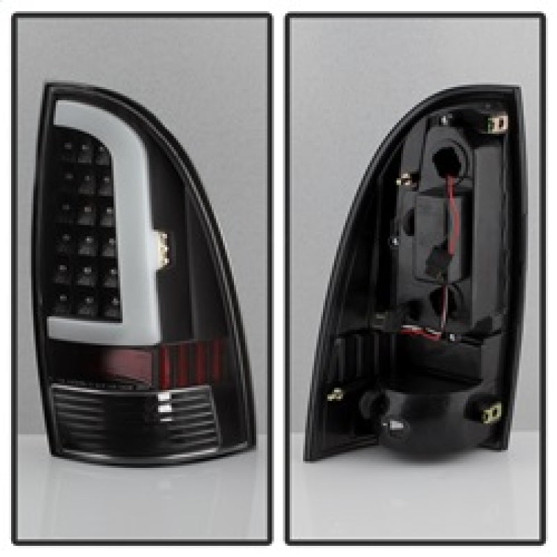 xTune Toyota Tacoma 05-15 Tail Lights - Light Bar LED - Black ALT-ON-TT05-LBLED-BK Tail Lights SPYDER