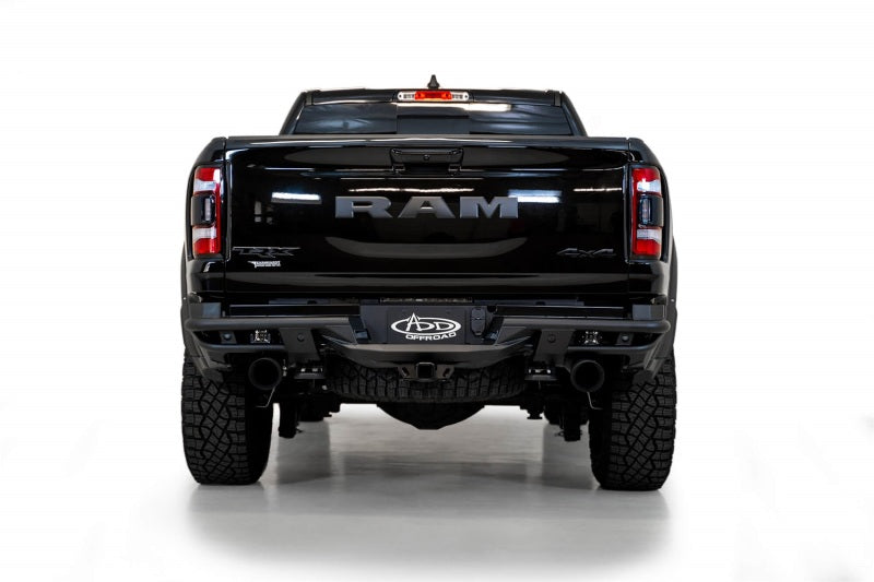 Addictive Desert Designs 2021 Dodge RAM 1500 TRX PRO Bolt-On Rear Bumper w/ Sensors Bumpers - Steel Addictive Desert Designs