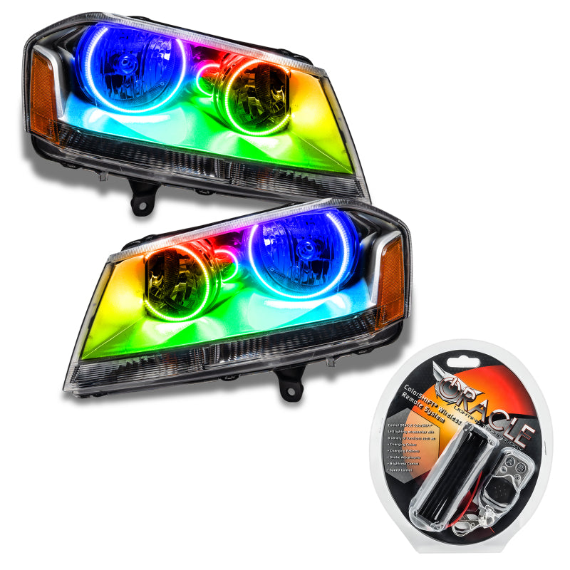 Oracle 08-14 Dodge Avenger SE/SXT SMD HL - ColorSHIFT Headlights ORACLE Lighting