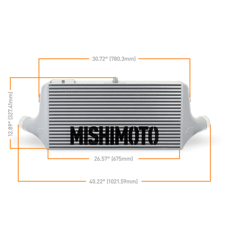 Mishimoto Universal L-Line Intercooler - Black Intercooler Kits Mishimoto