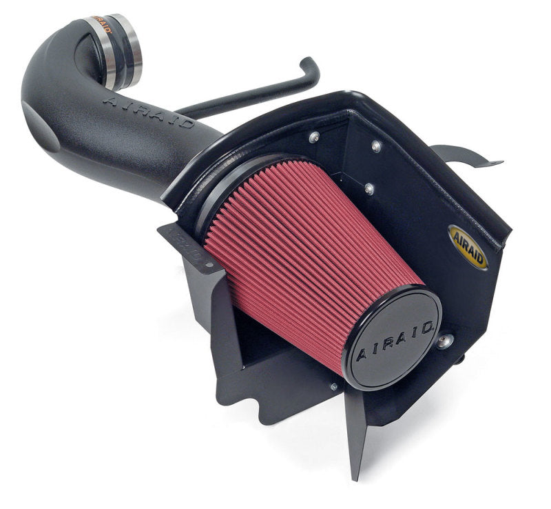 Airaid 06-10 Charger / 05-08 Magnum 5.7/6.1L Hemi CAD Intake System w/ Tube (Dry / Red Media) Cold Air Intakes Airaid