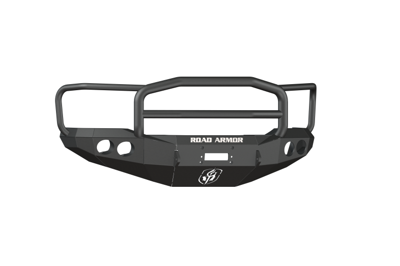 Road Armor 99-04 Ford F-250 Stealth Front Winch Bumper w/Lonestar Guard - Tex Blk Bumpers - Steel Road Armor