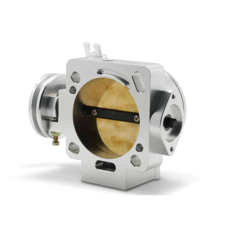 BLOX Racing 70mm Billet Throttle Body - Anodized Silver Throttle Bodies BLOX Racing