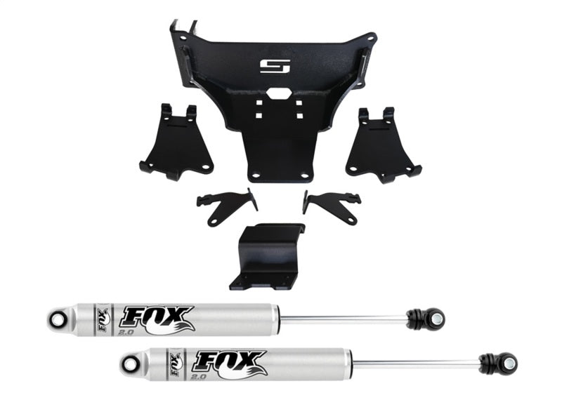 Superlift 05-22 F250/350 4WD Dual Steering Stabilizer Kit w/ Fox 2.0 Shocks (No Lift Req) Steering Stabilizer Superlift