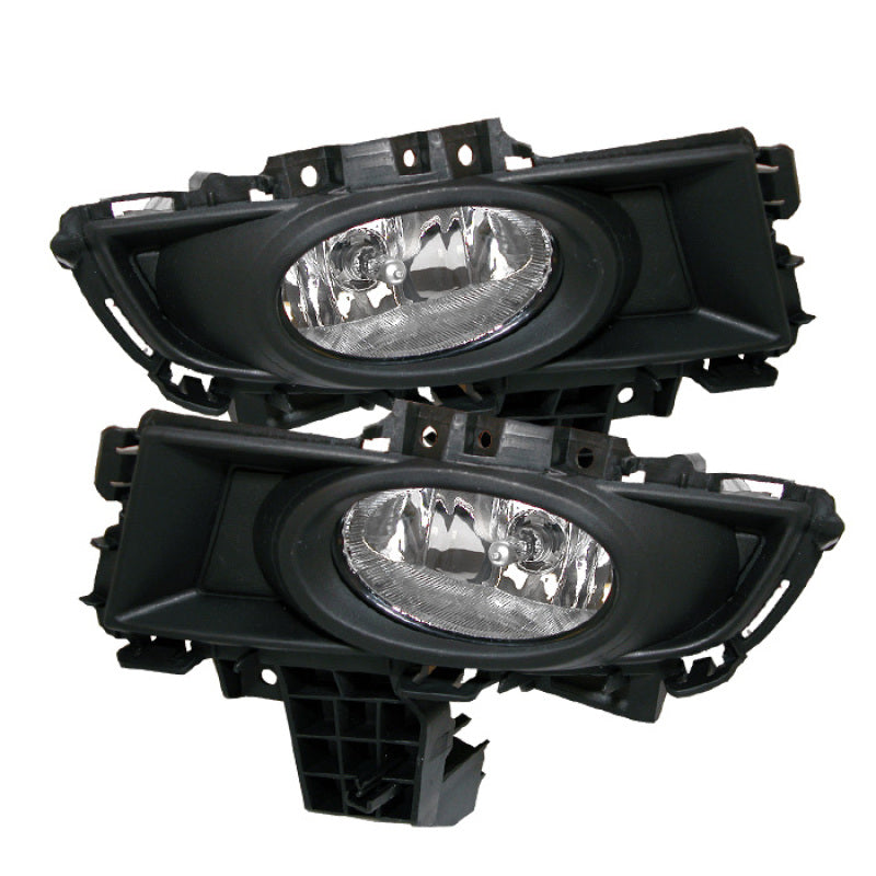Spyder Mazda 3 07-08 4Dr OEM Fog Lights (Wont Fit Sports/Gt Or Htchback)w/swch Clear FL-CL-MAZ307-C Fog Lights SPYDER