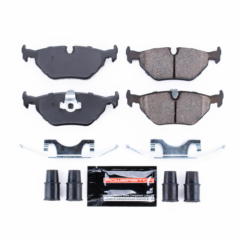 Power Stop 01-02 BMW 525i Rear Z23 Evolution Sport Brake Pads w/Hardware Brake Pads - Performance PowerStop