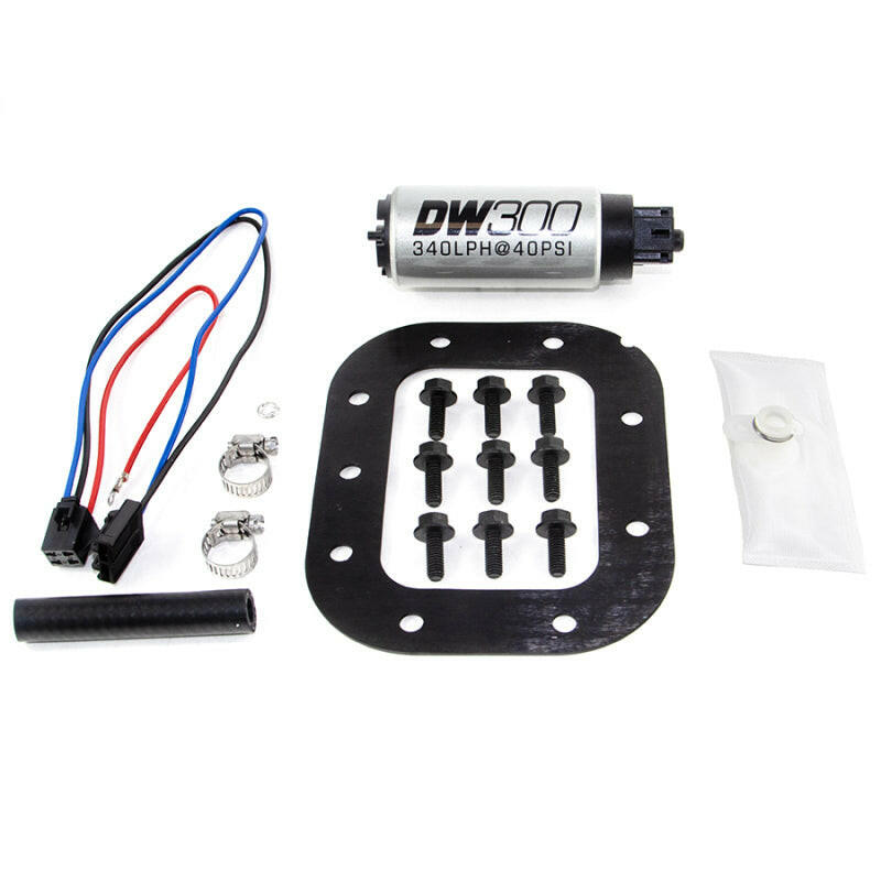 DeatschWerks 86-89 Chevy Corvette 5.7L DW300 340 LPH In-Tank Fuel Pump w/ Install Kit Fuel Pumps DeatschWerks