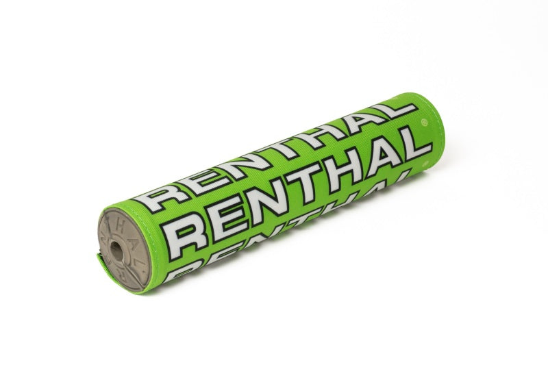 Renthal Vintage SX Pad - Green/ Black/ White Bar Pads Renthal