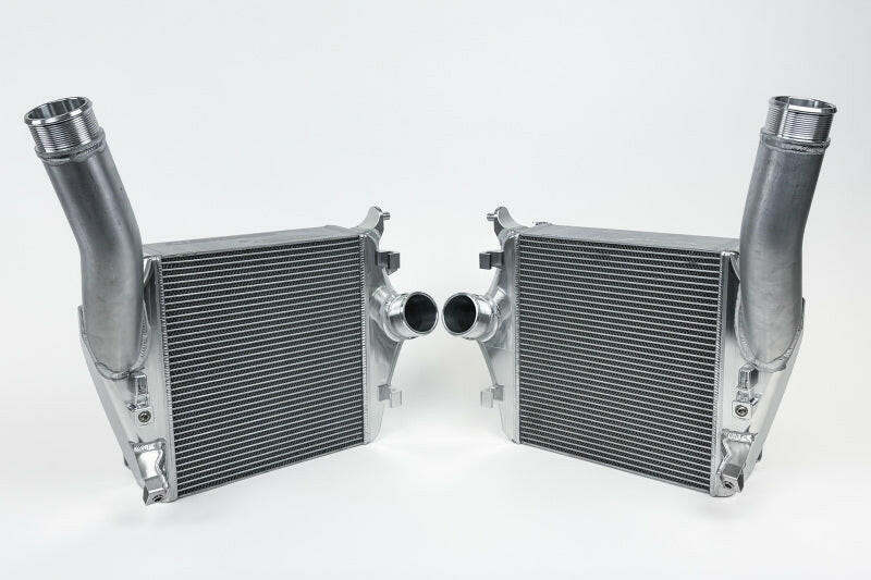 CSF 2020+ Audi SQ7 / SQ8 High Performance Intercooler System - Raw Aluminum Intercoolers CSF
