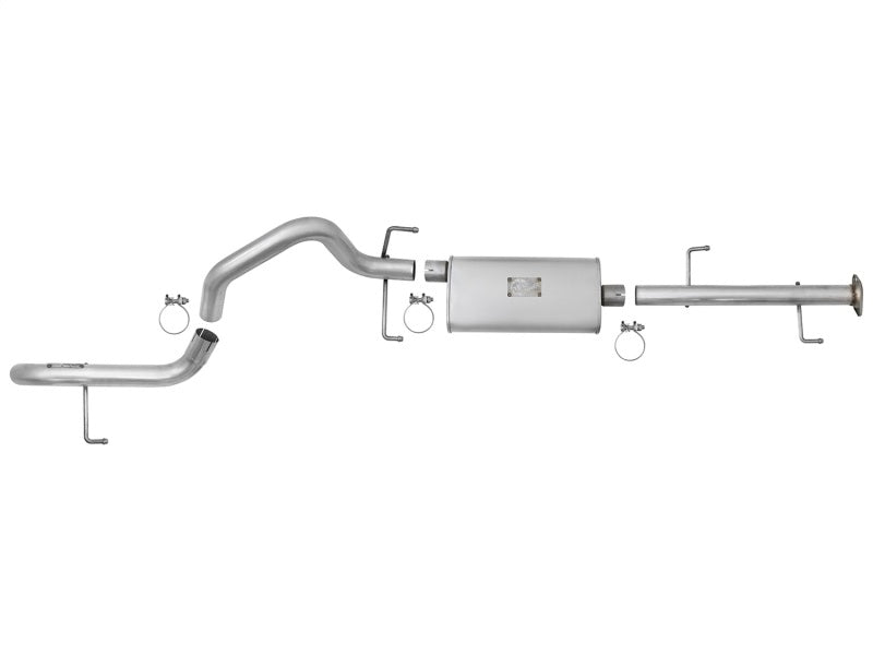 aFe Scorpion 2-1/2in Aluminized Steel Cat-Back Exhaust 07-17 Toyota FJ Cruiser V6 4.0L Catback aFe