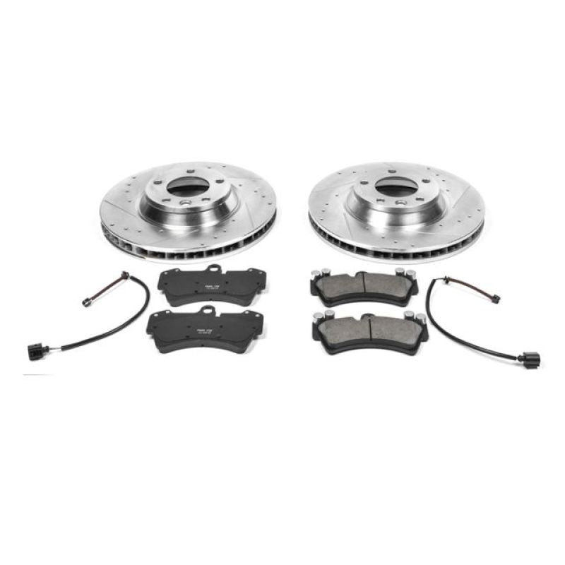 Power Stop 07-15 Audi Q7 Front Z23 Evolution Sport Brake Kit Brake Kits - Performance D&S PowerStop