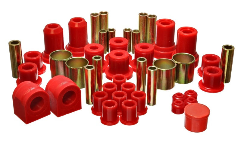 Energy Suspension 04-06 Ford F150 Pickup 2WD Red Hyper-flex Master Bushing Set Bushing Kits Energy Suspension