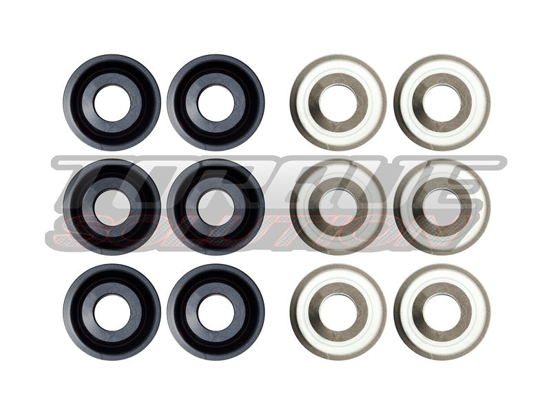 Torque Solution Solid Rear Subframe Bushings: Porsche 911 996/997 ALL Bushing Kits Torque Solution