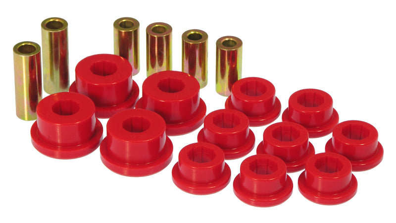 Prothane 95-99 Mitsubishi Eclipse Front Upper/Lower Control Arm Bushings - Red Bushing Kits Prothane