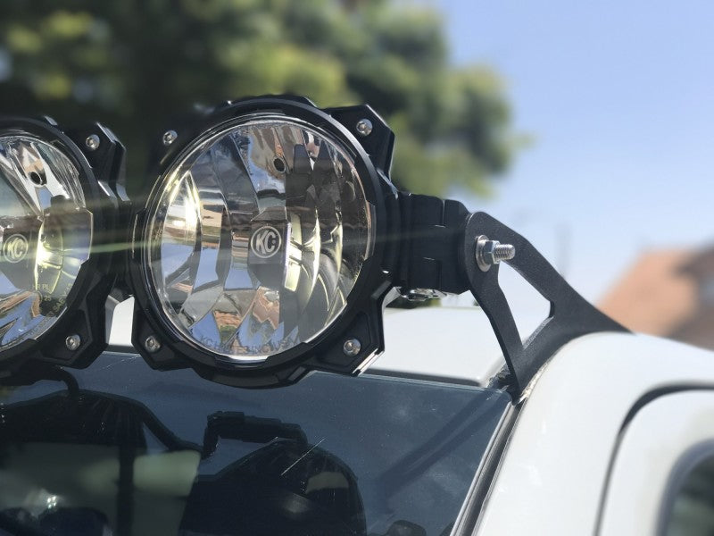 KC HiLiTES 16-19 Ford F-150/Raptor Overhead Mount Bracket Set (For Pro6) Light Mounts KC HiLiTES