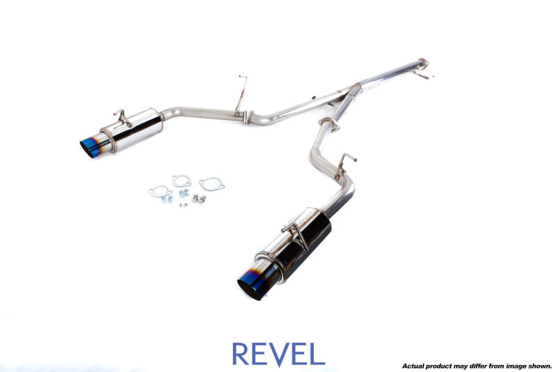 Revel Medallion Touring-S Catback Exhaust - Dual Muffler/ Blue Tip 90-99 Mitsubishi 3000GT VR4 Catback Revel