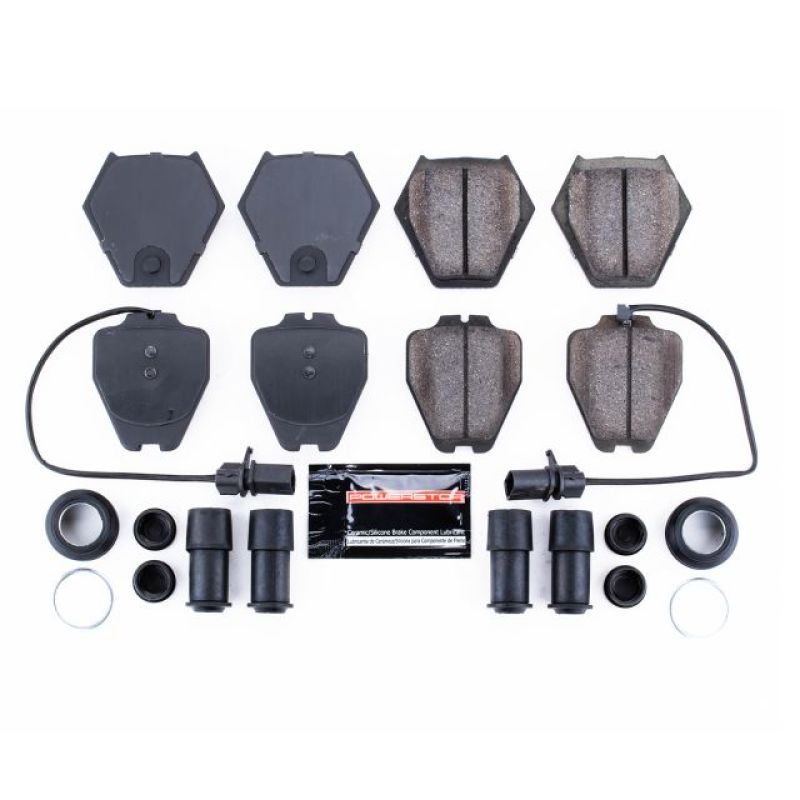 Power Stop 00-01 Audi A6 Quattro Front Z23 Evolution Sport Brake Pads w/Hardware Brake Pads - Performance PowerStop