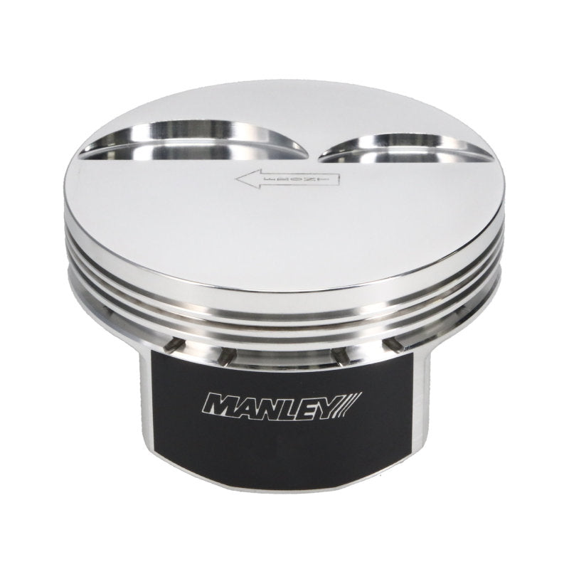 Manley Chevrolet LS 4in Stroke 4.030in Bore Flat Top Pistons -4cc Piston Sets - Forged - 8cyl Manley Performance