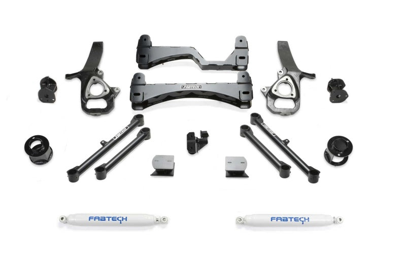 Fabtech 19-21 Ram 1500 2WD 6in Basic Sys w/Perf Shks Lift Kits Fabtech