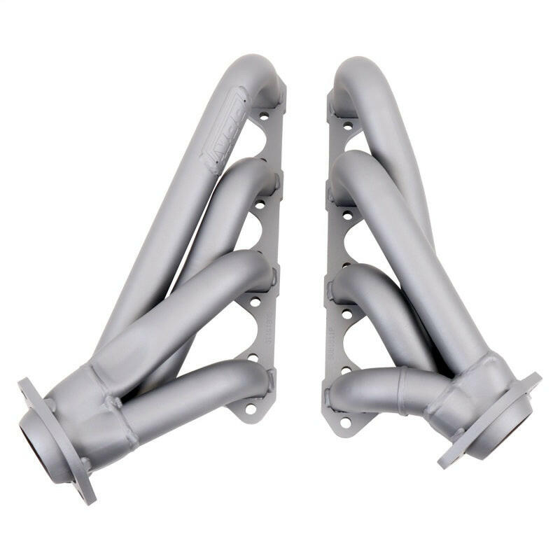 BBK 79-93 Mustang 351 Swap Shorty Unequal Length Exhaust Headers - 1-5/8 Titanium Ceramic Headers & Manifolds BBK