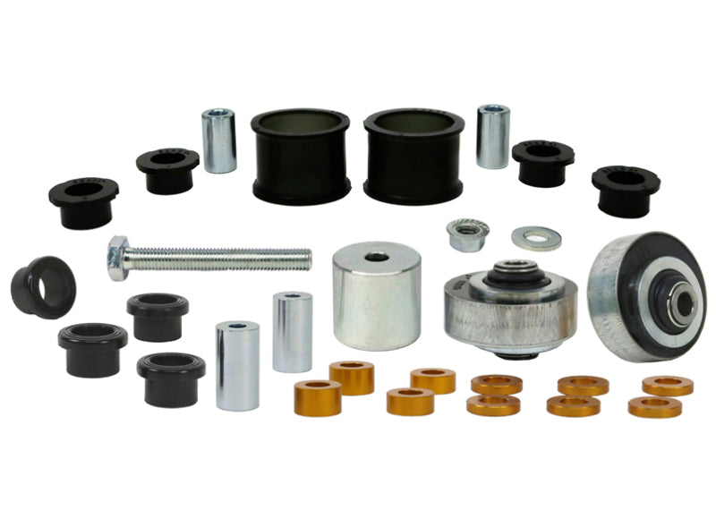 Whiteline 11-21 Subaru Impreza GV VA WRX STi Front Essential Vehicle Bushing Kit Bushing Kits Whiteline