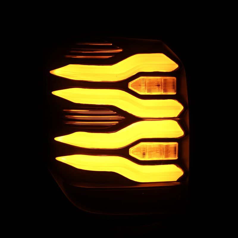 AlphaRex 10-21 Toyota 4Runner LUXX LED Taillights Blk w/Activ Light/Seq Signal Tail Lights AlphaRex