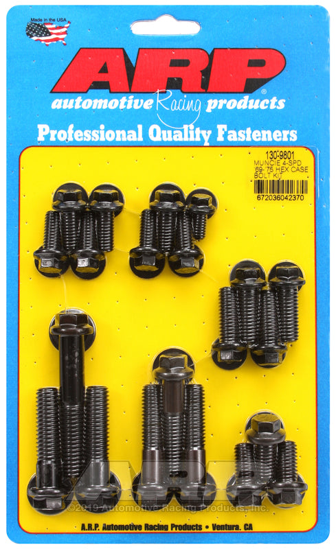 ARP Muncie 4-spd 69-75 hex trans case bolt kit Rod Bolt Kits ARP
