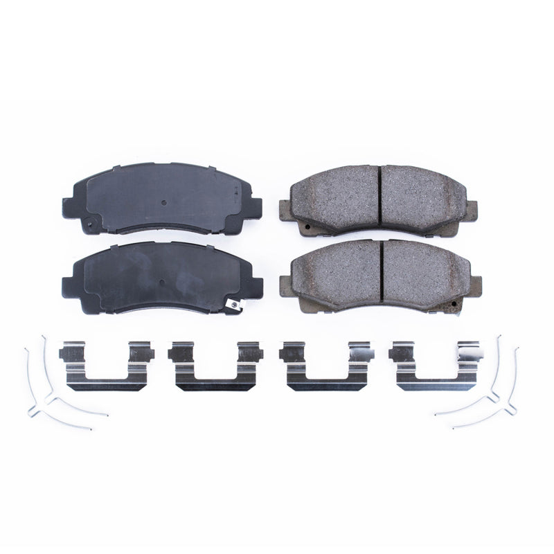 Power Stop 15-19 Acura TLX Front Z17 Evolution Ceramic Brake Pads w/Hardware Brake Pads - OE PowerStop