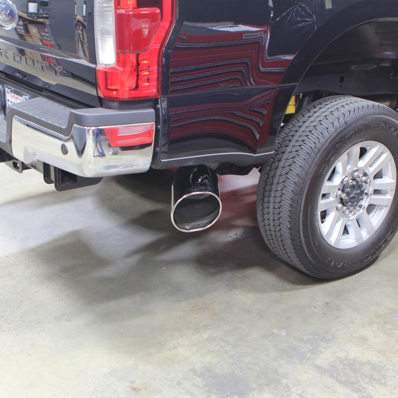 Banks Power 2017 Ford 6.7L 5in Monster Exhaust System - Single Exhaust w/ Chrome Tip Catback Banks Power
