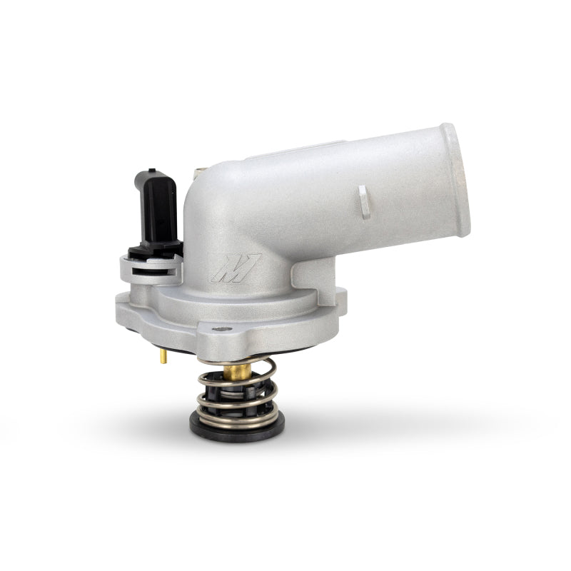 Mishimoto 2018+ Jeep Wrangler JL / 2020+ Gladiator (3.6L) Thermostat w/ Aluminum Housing - 90C Thermostats Mishimoto