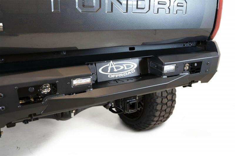 Addictive Desert Designs 22-23 Toyota Tundra Stealth Fighter Winch Rear Bumper Bumpers - Steel Addictive Desert Designs