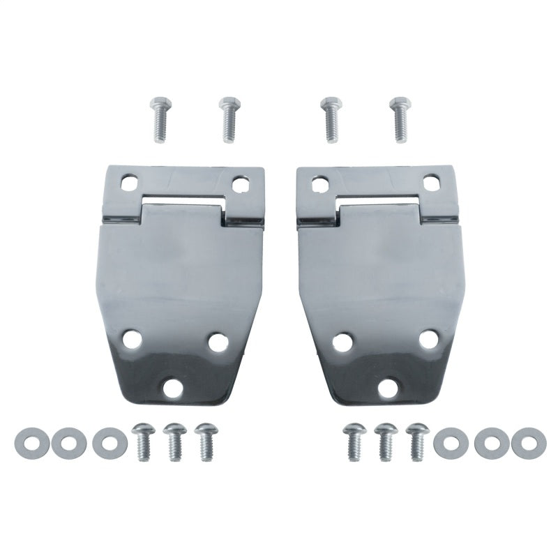 Rugged Ridge 76-86 Jeep CJ Stainless Steel Hardtop Liftgate Hinge Kit Hardware Kits - Other Rugged Ridge